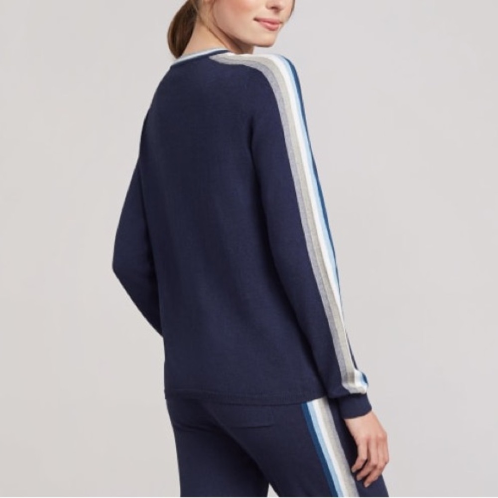 Faherty Women’s Vintage Surf Sweater Cotton/Cashmere in stripe blue
Size XXL - Picture 2 of 11